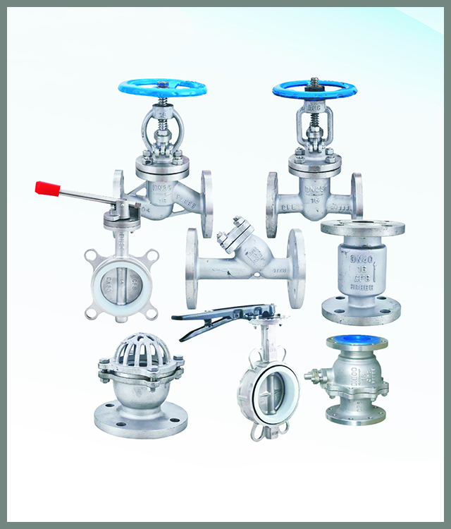 Gate and ball valves flanged end