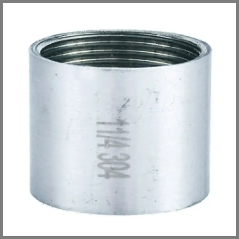 Stainless steel threaded socket