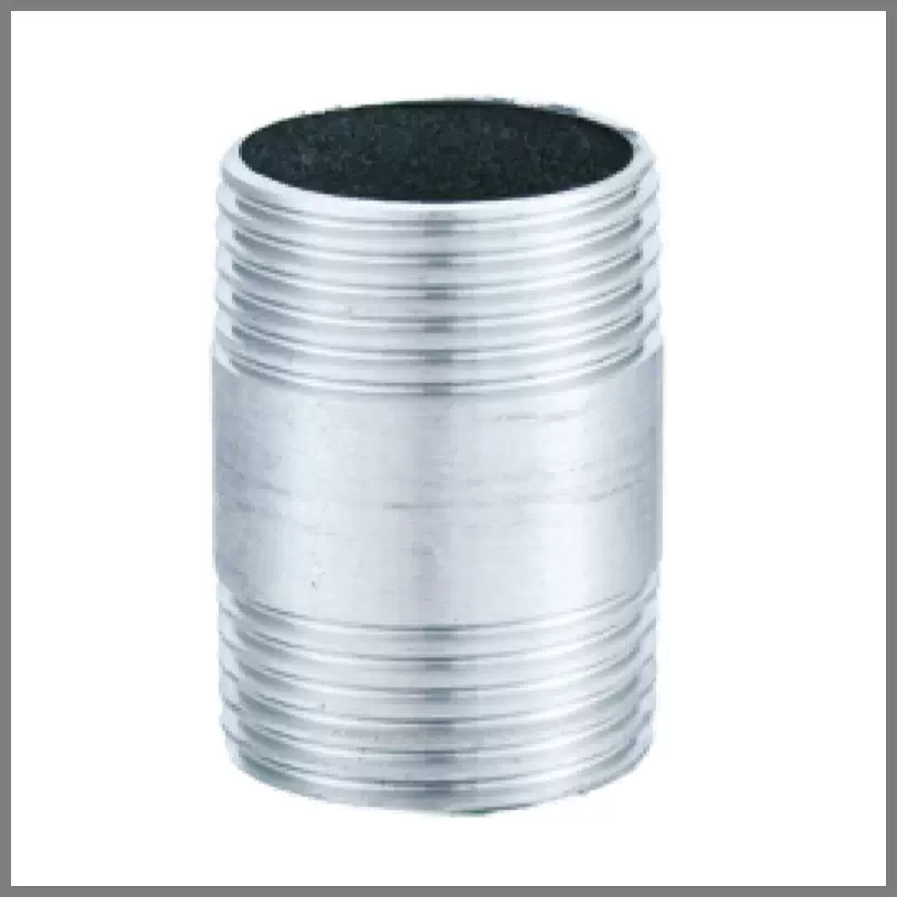Stainless steel barrel nipple